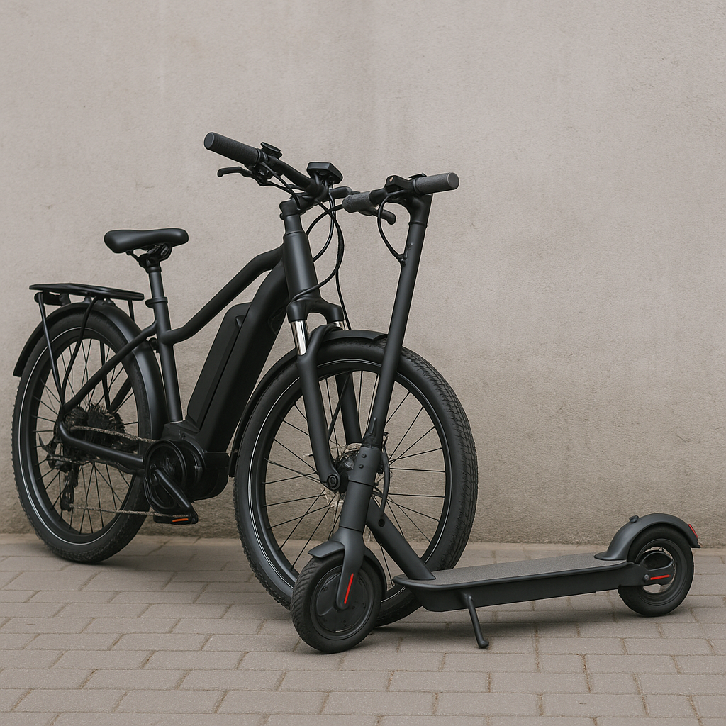 E-Bikes and E-Scooters