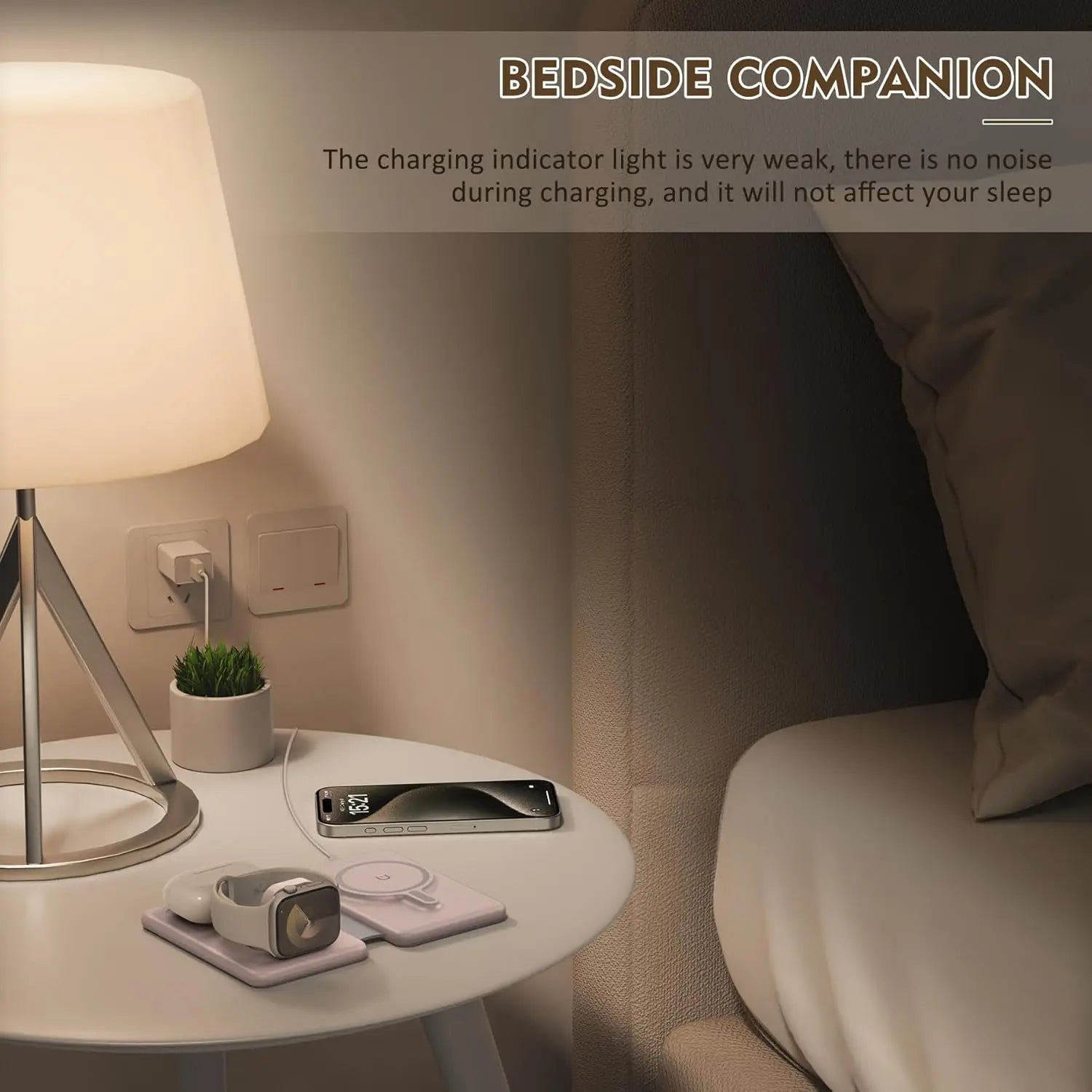 Cell Phone Wireless  Travel Charging Station