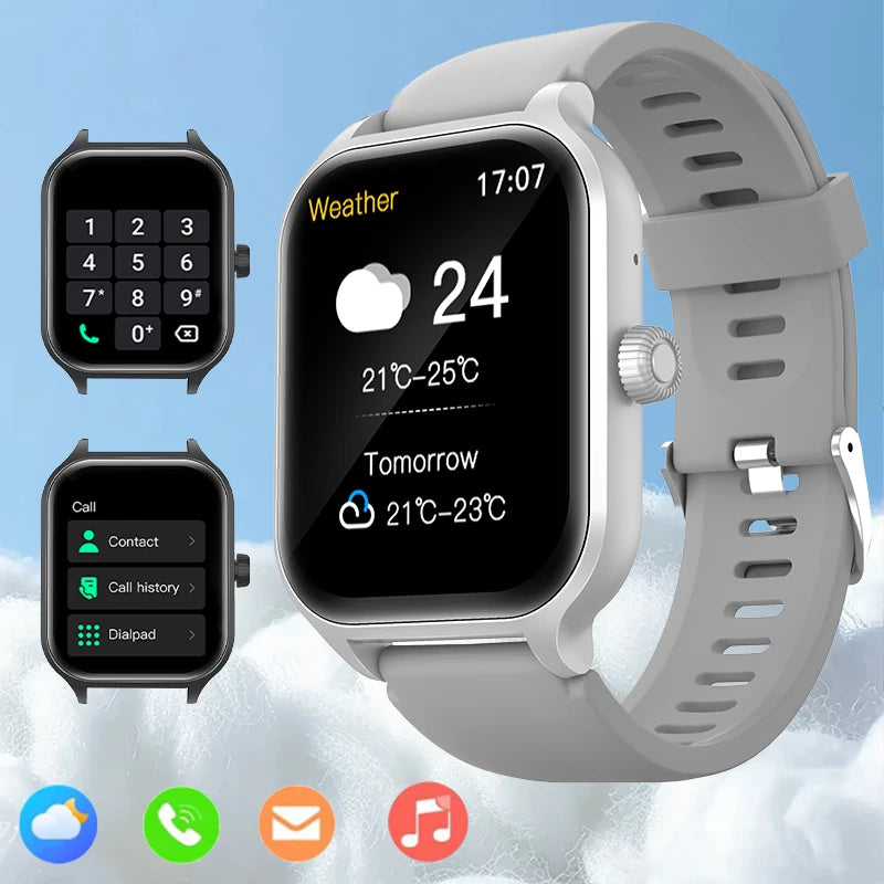 Wireless Calling/Dial Sport Mode Smart Watch