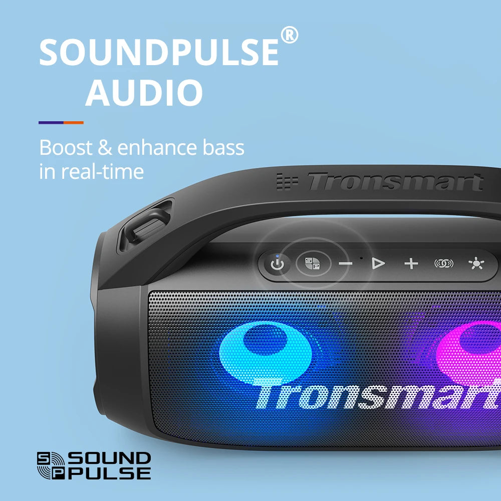 Powerful Portable Speaker With Bluetooth 5.3