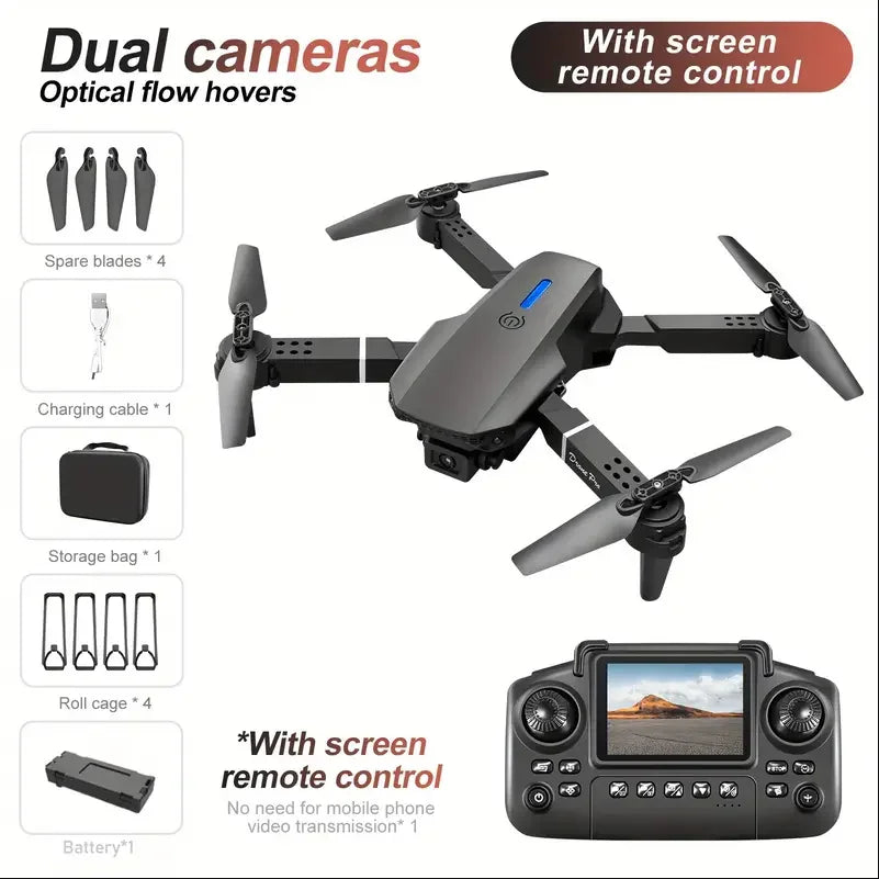 Screen Control Drone Professional Wide Lens