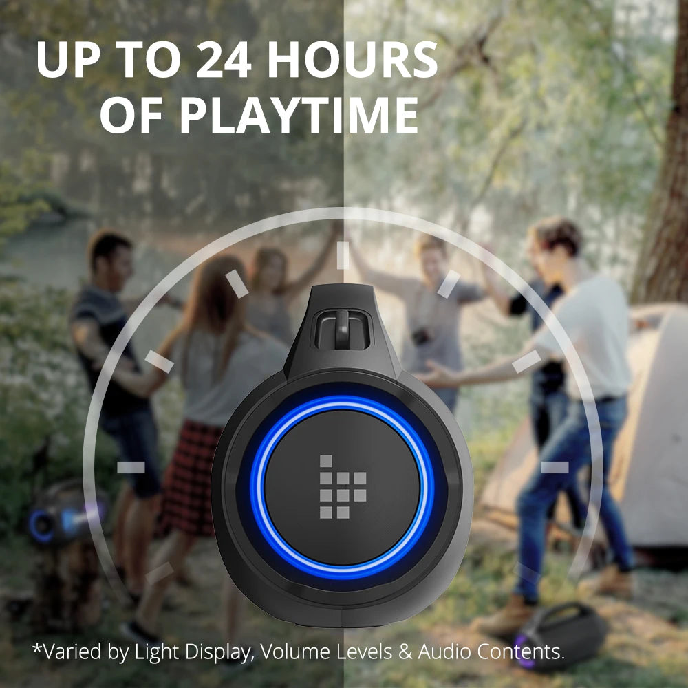 Powerful Portable Speaker With Bluetooth 5.3