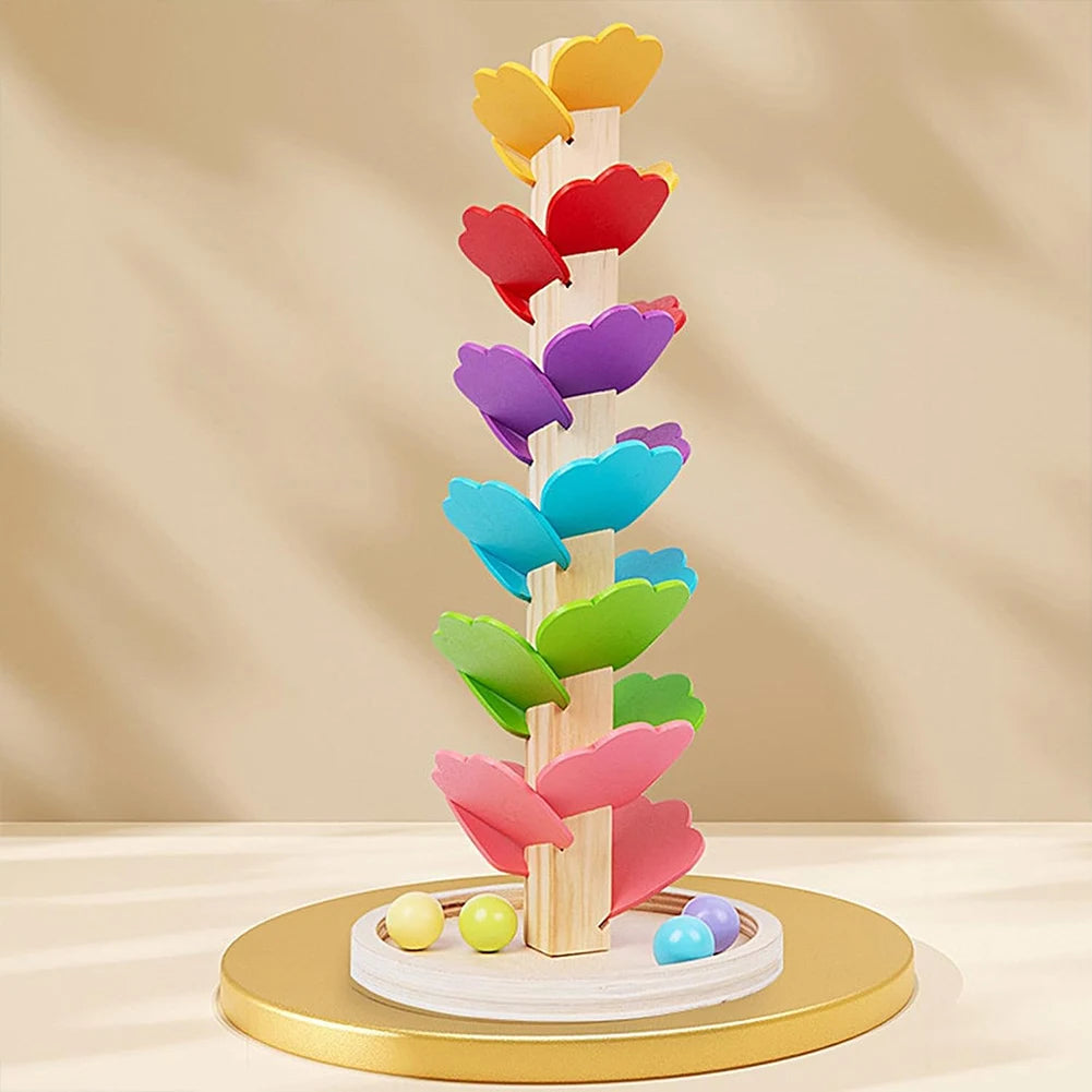 Wooden Music Tree Montessori Toy, Learning Game for Kids 3+ Years Old