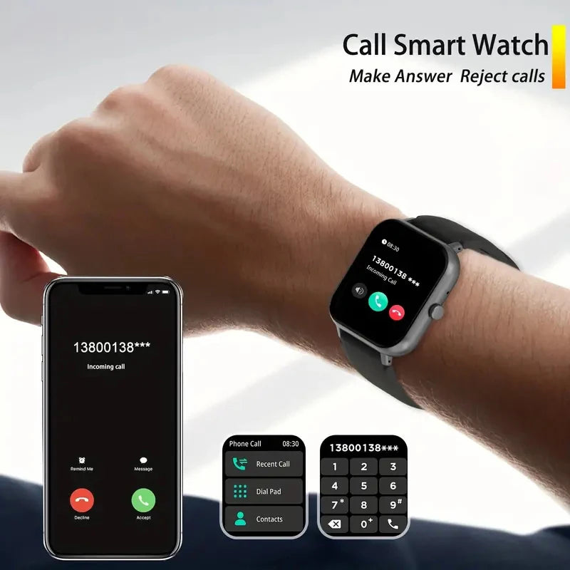 Multi-Sport Mode Fitness Tracker Bluetooth Smart Watch