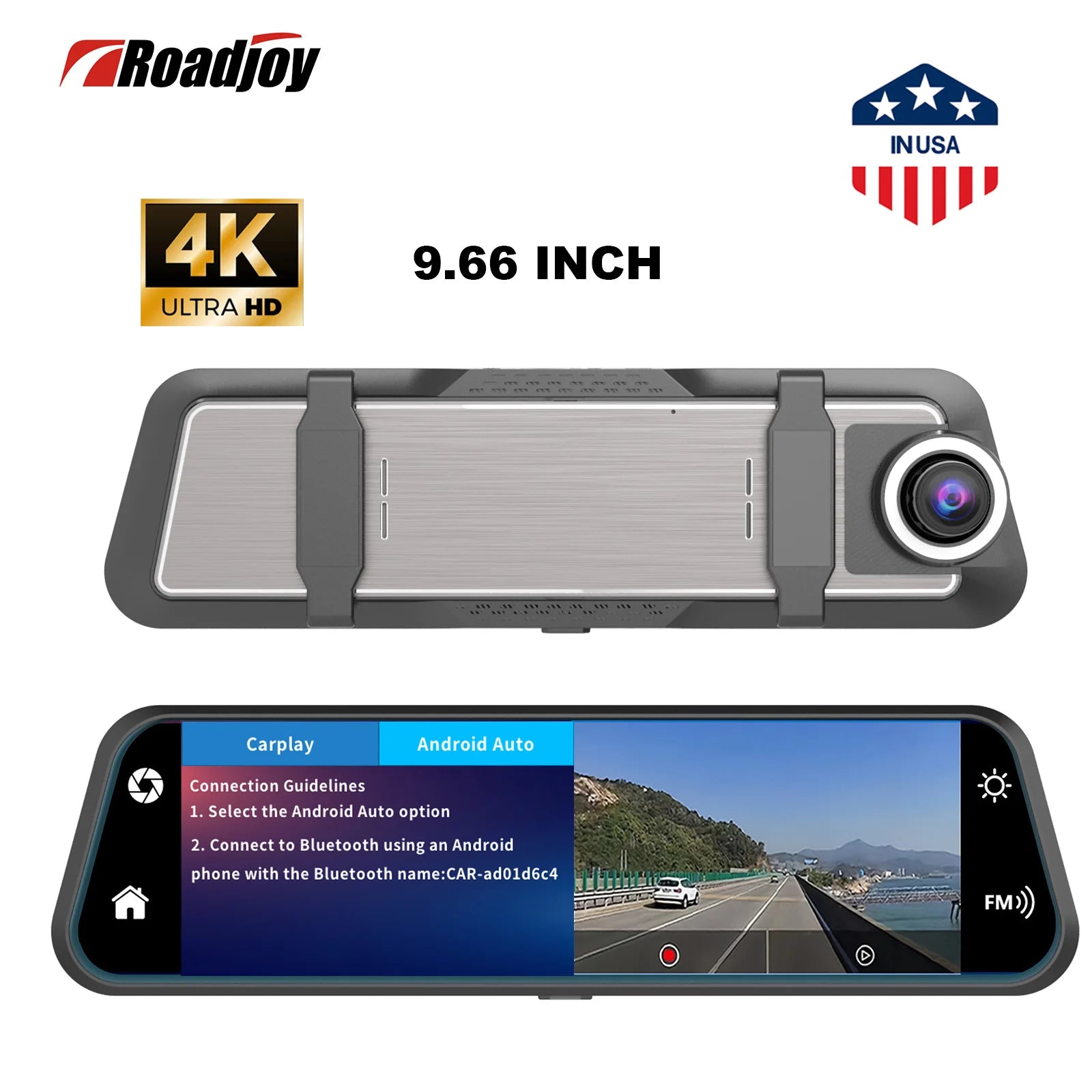 Touch Screen Wireless Car DVR Dashcam