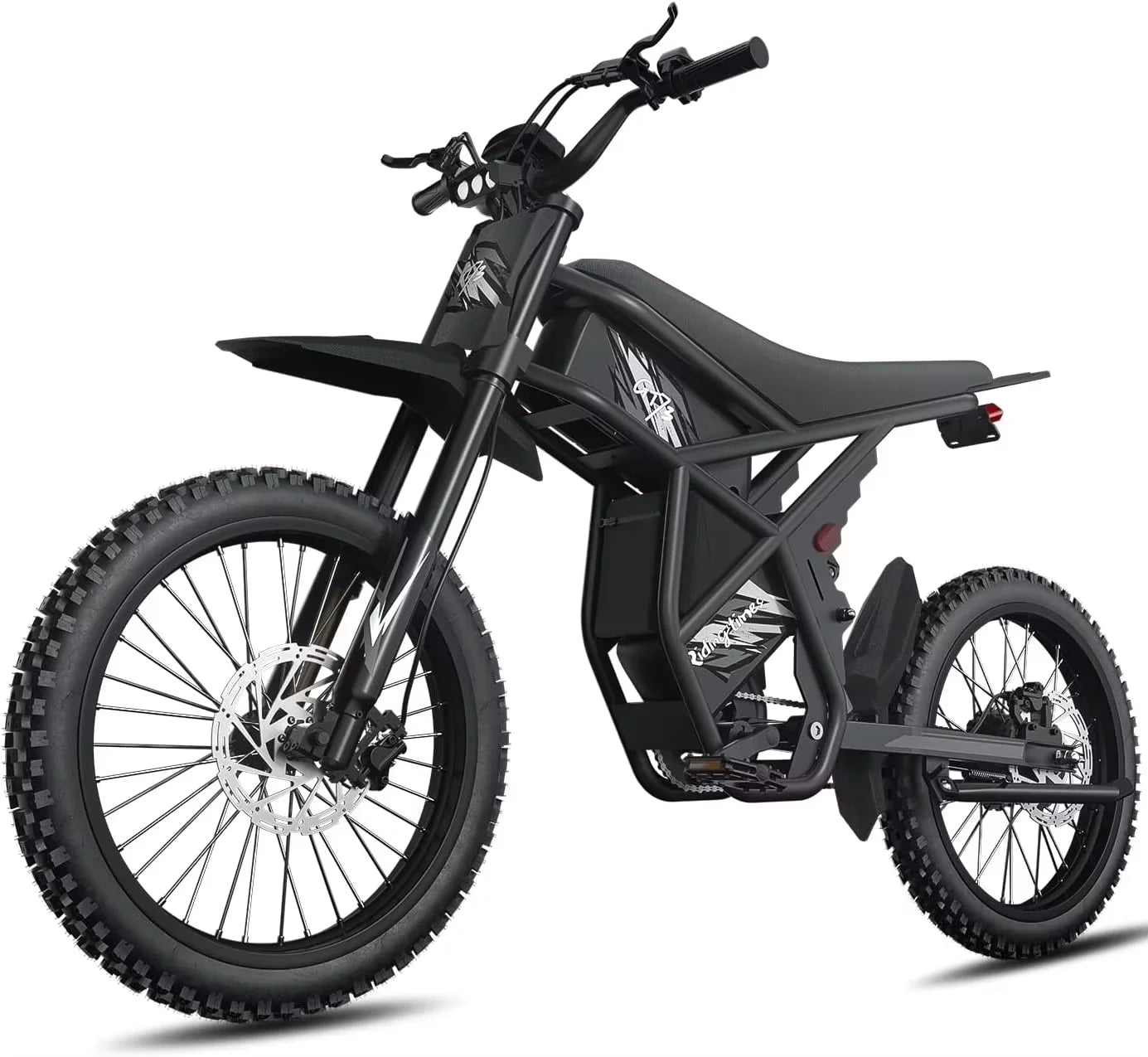 Dual Battery 25-Inch Off-Road Tires Outdoor Off-Road E-Bike