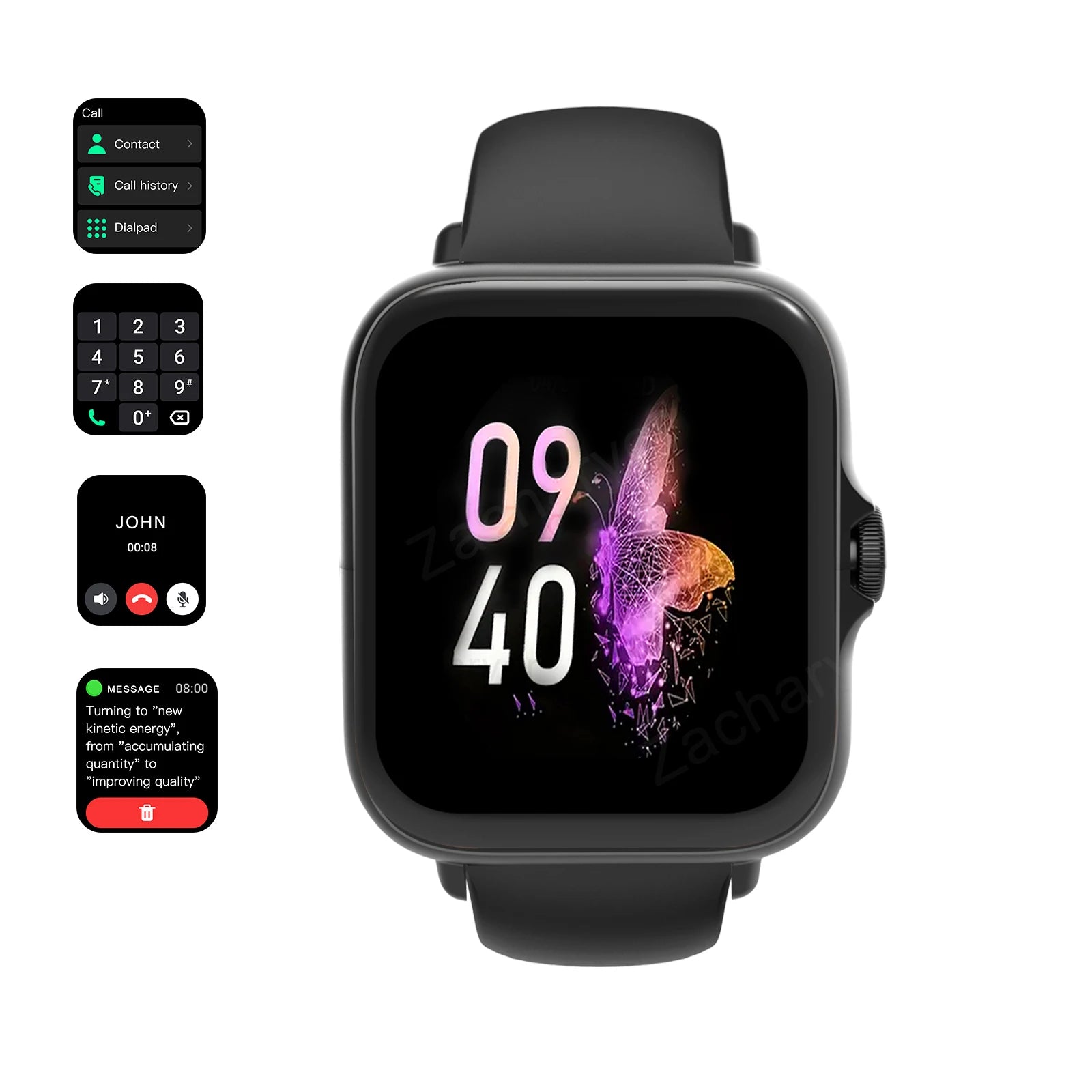 Bluetooth Sports Smart Watch Fitness Tracker