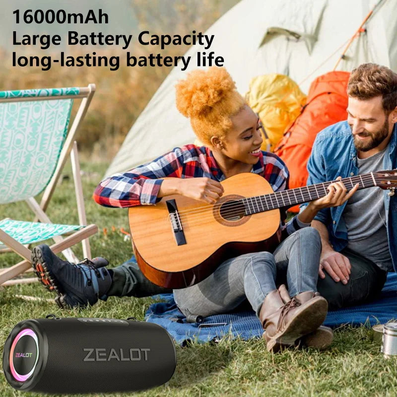 Outdoor Portable Wireless Bluetooth Speaker Water-Resistant
