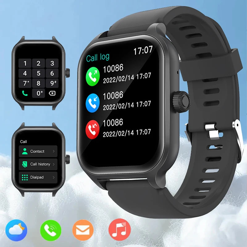 Wireless Calling/Dial Sport Mode Smart Watch