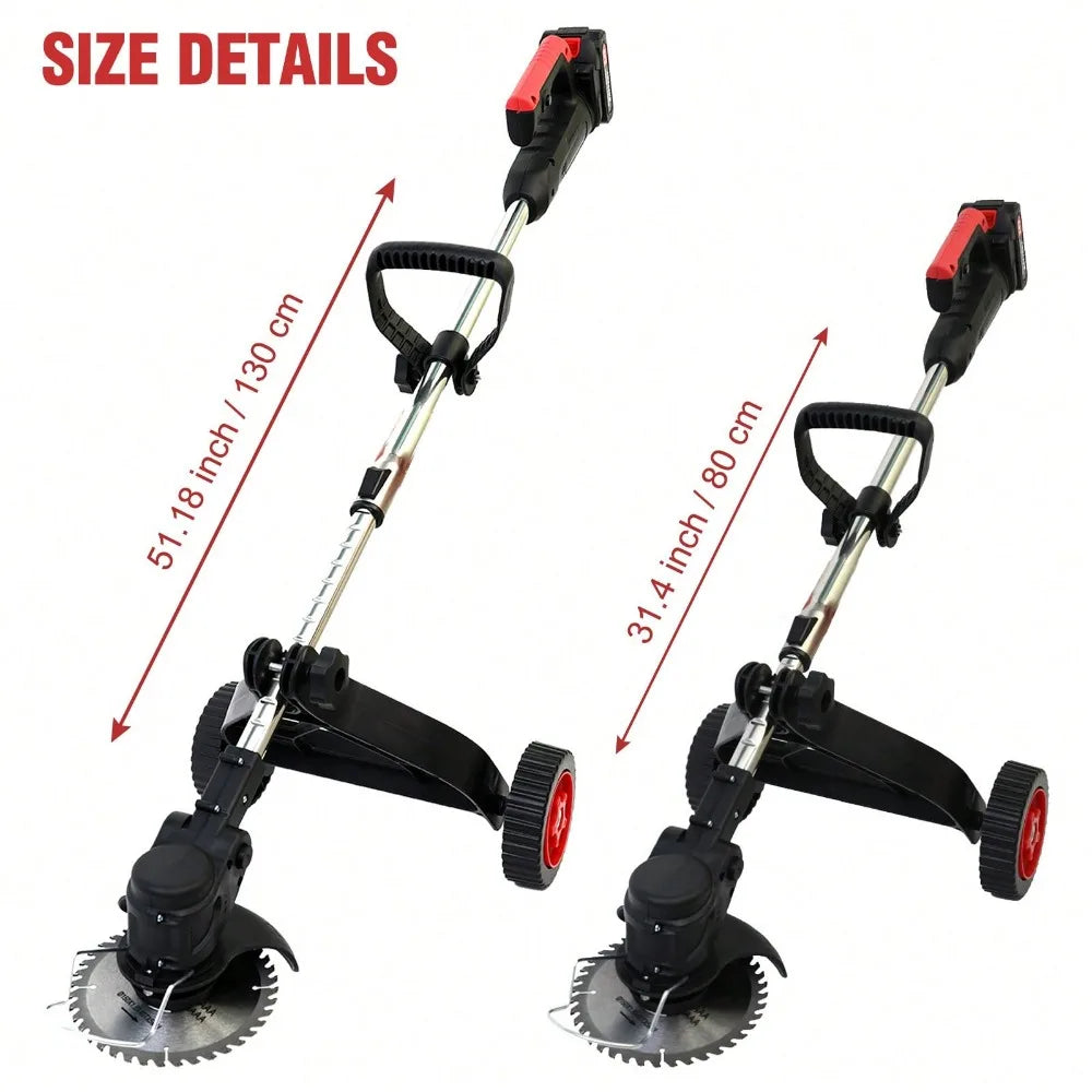 4 in 1 Outdoor Lawn Cutter, Foldable Design