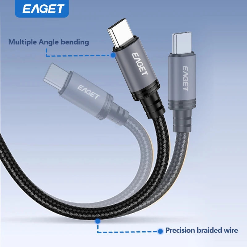 Fast Charging Cable USB A To Type C for iPhone