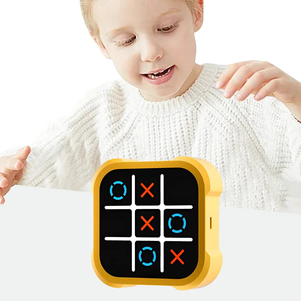 3-in-1 TIC-TAC-TOE Game for Educational and Memory Growth