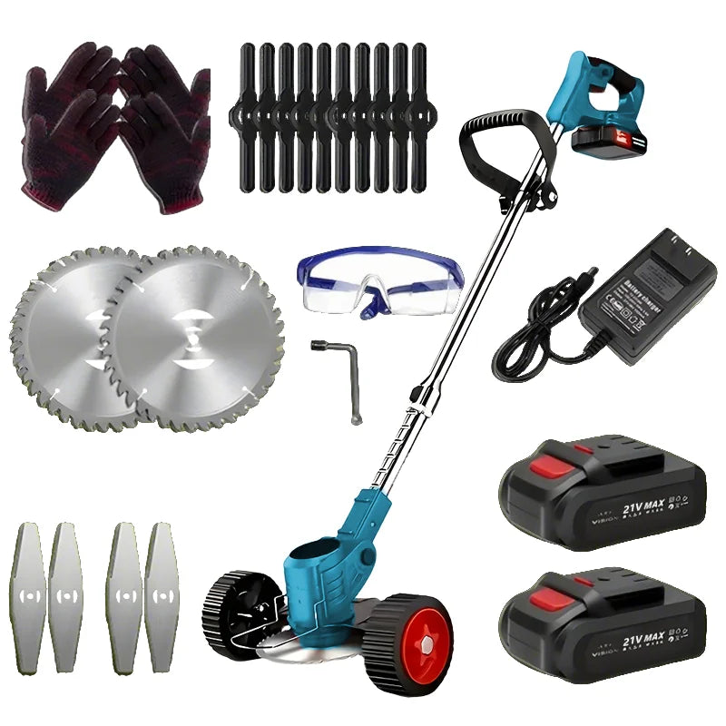 Electric Weed Wacker Battery Powered Grass Trimmer
