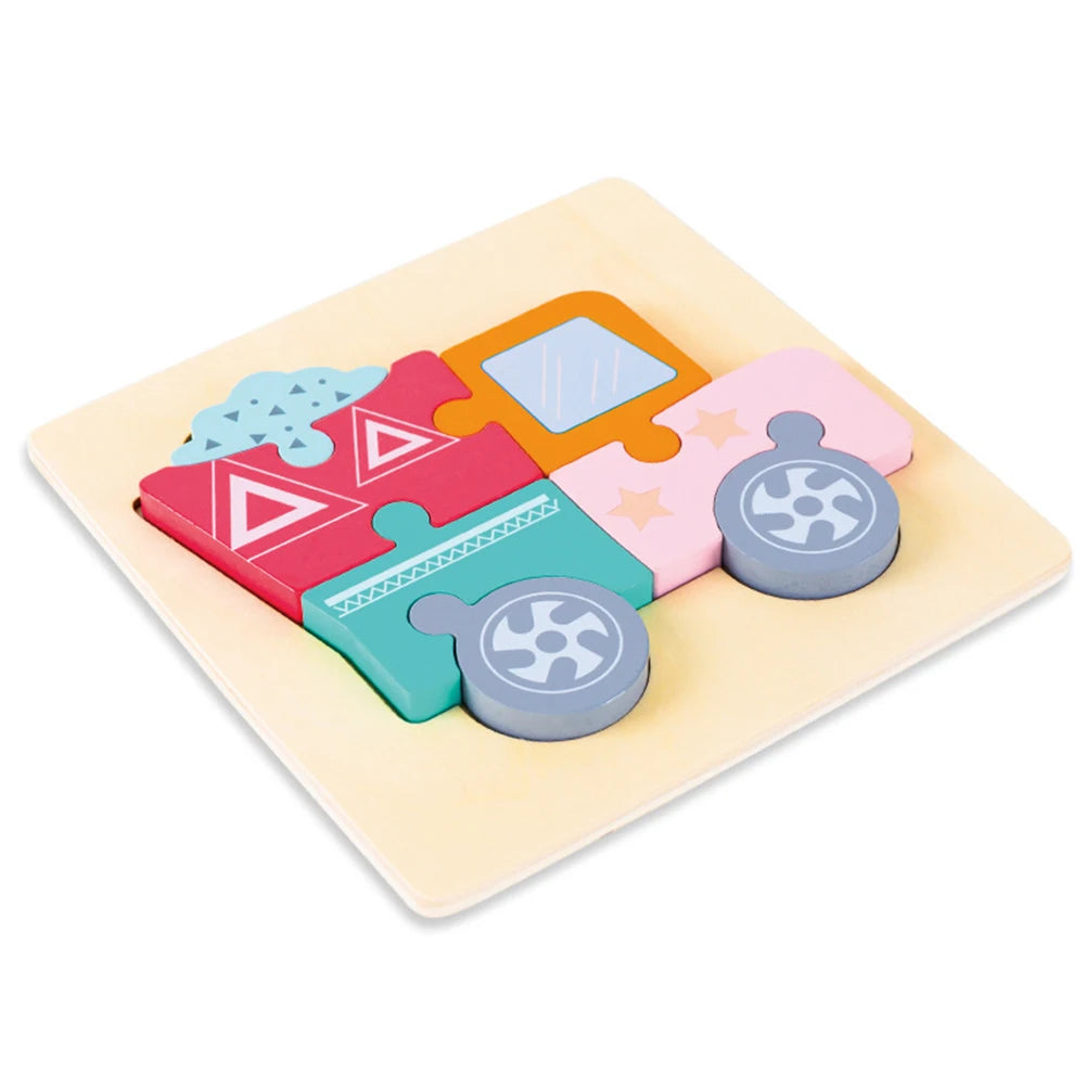 Animal Jigsaw Puzzle Interactive Developmental Toy