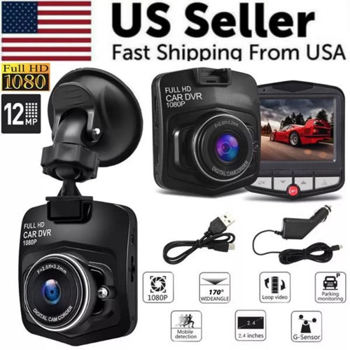 1080P Dash Cam Car with Front or Rear