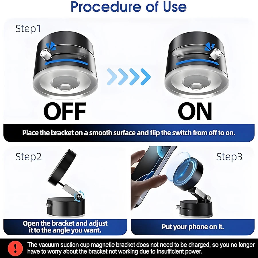 360° Rotatable Magnetic Phone Holder Ultra-Strong