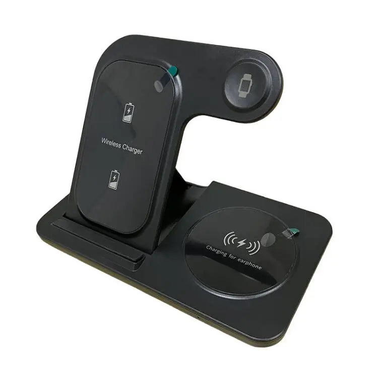 LED Fast Wireless Foldable Charging Stand For Apple Products