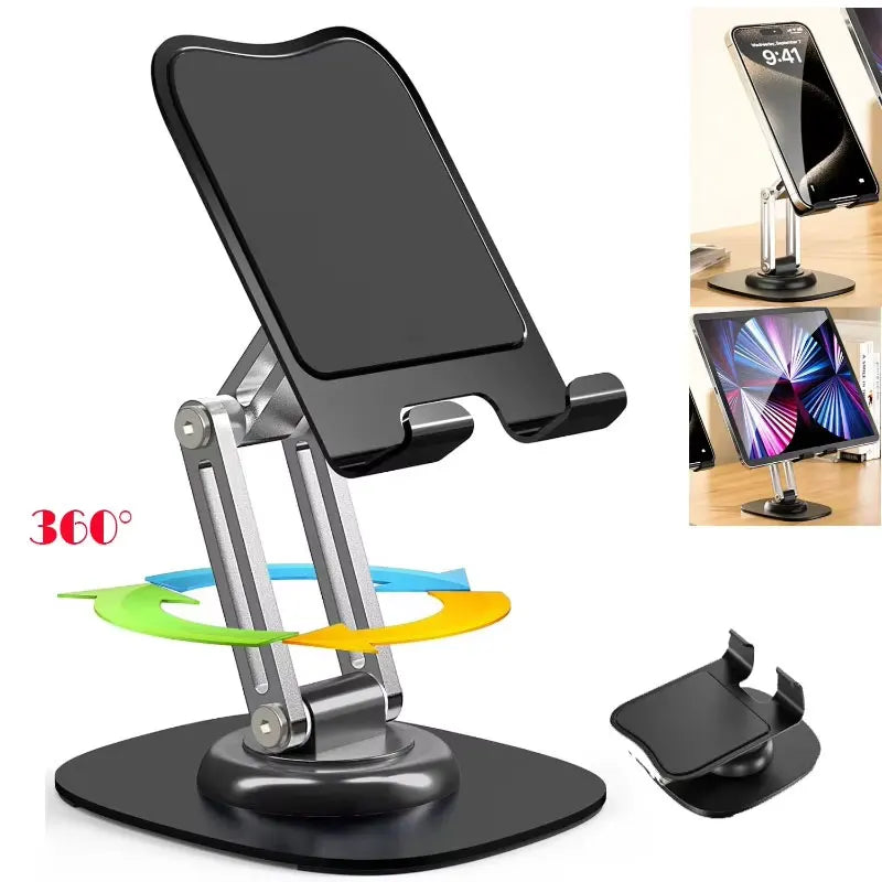 360° Rotation Foldable Portable Tablet Holder