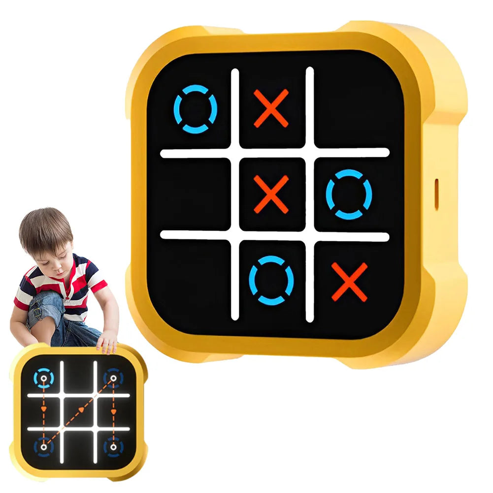 3-in-1 TIC-TAC-TOE Game for Educational and Memory Growth