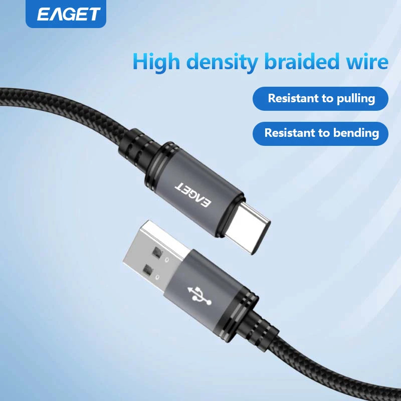 Fast Charging Cable USB A To Type C for iPhone