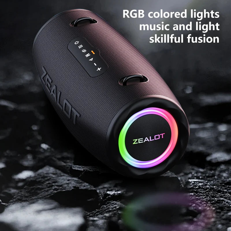 Outdoor Portable Wireless Bluetooth Speaker Water-Resistant