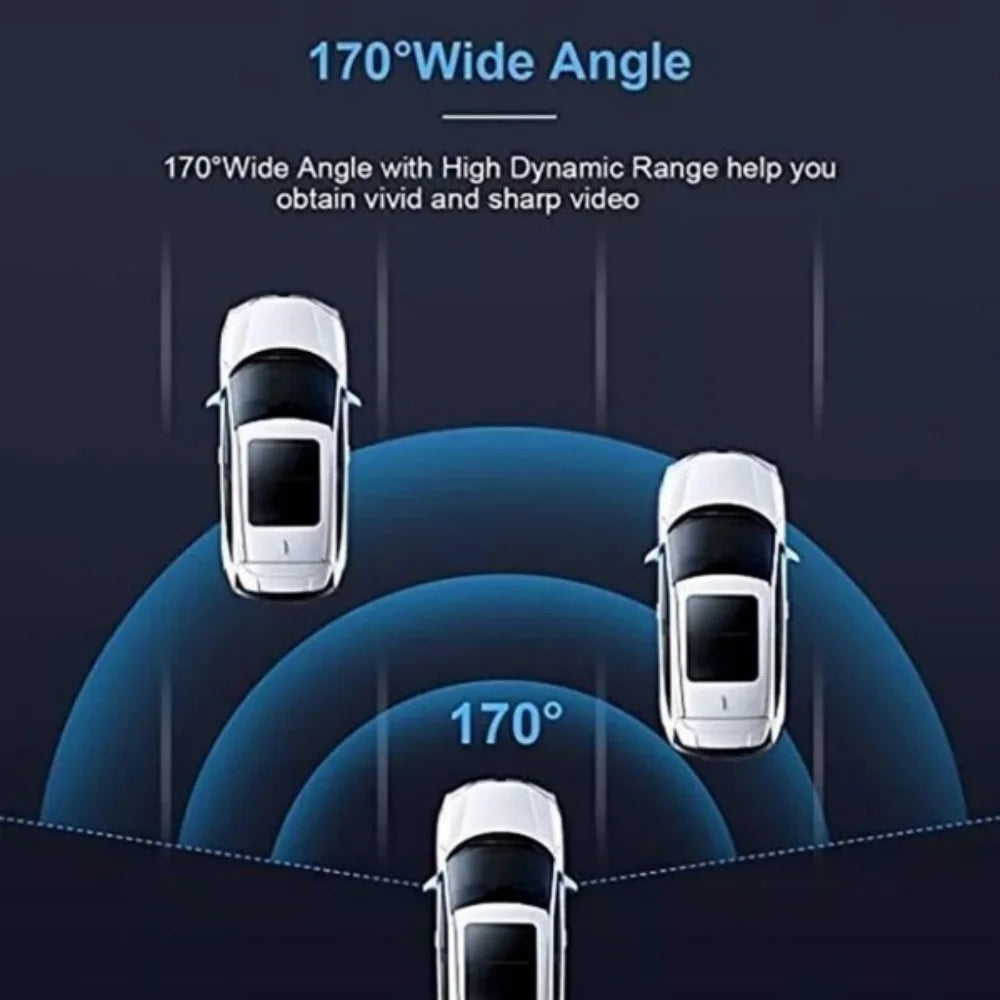 1080P Dash Cam Car with Front or Rear