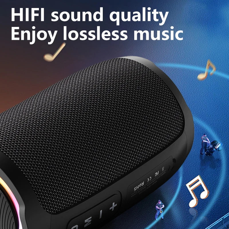 Portable Water-Resistant Outdoor Wireless Subwoofer Speaker