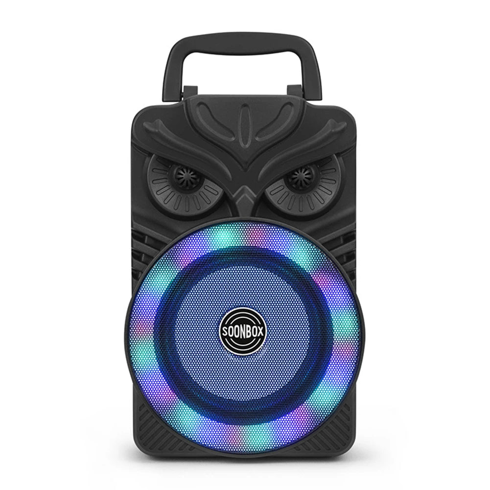 Portable Outdoor LED Bluetooth Speaker Rechargeable Battery