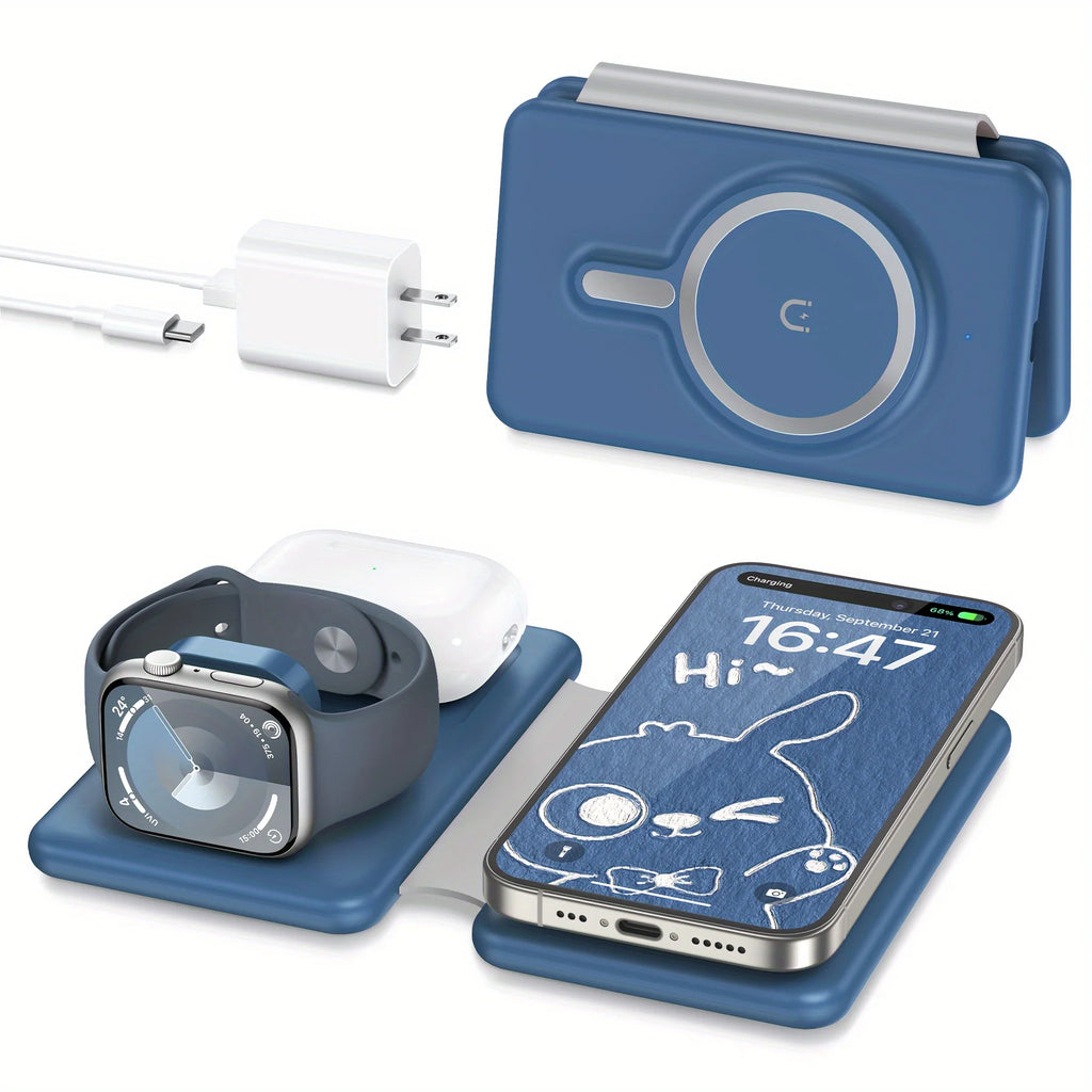 Cell Phone Wireless  Travel Charging Station