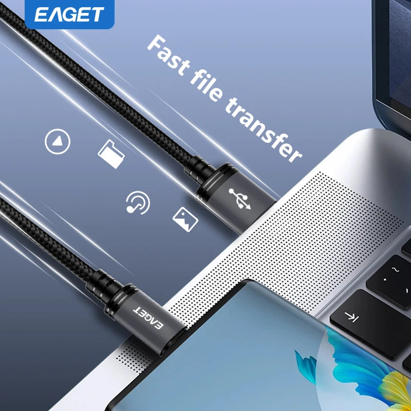 Fast Charging Cable USB A To Type C for iPhone