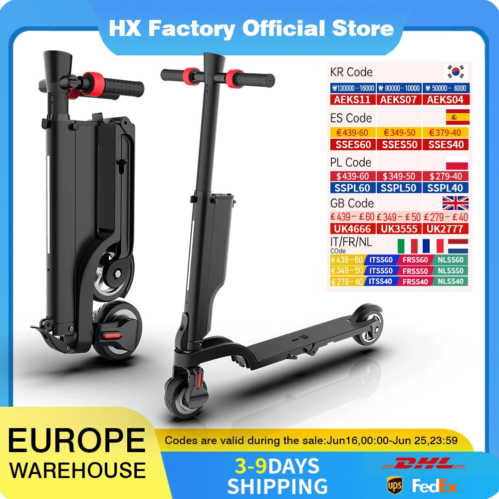 Foldable Electric Scooter 5.5" Tires