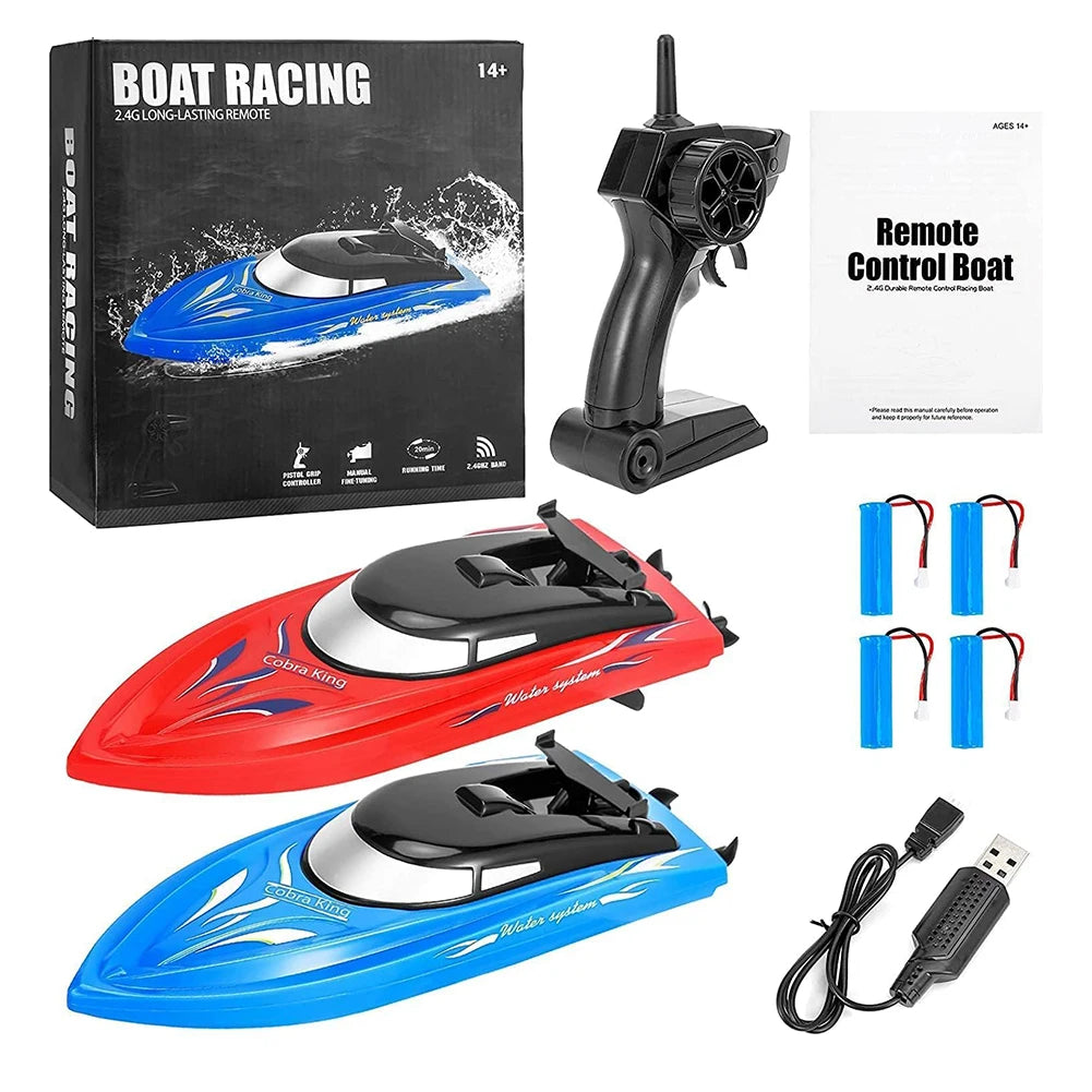 RC Battery Boat High-Speed Remote Control Racing Speed Boat