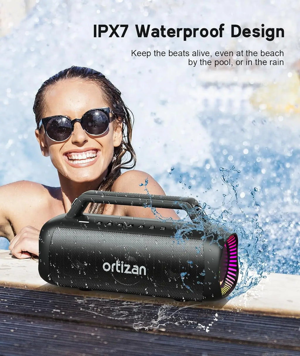 Portable Wireless Bluetooth Outdoor Bass Speaker