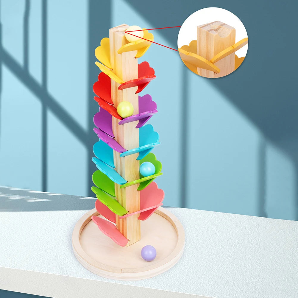 Wooden Music Tree Montessori Toy, Learning Game for Kids 3+ Years Old
